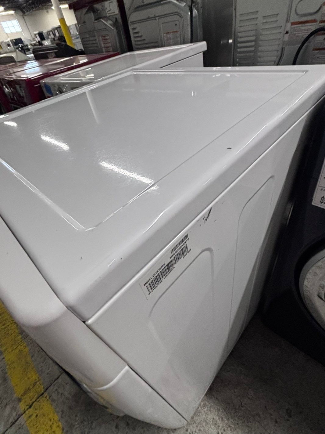 >special 🔥✅LG steam sensor Dry front load stackable electric 220v dryer in white 27" #EDLR58B