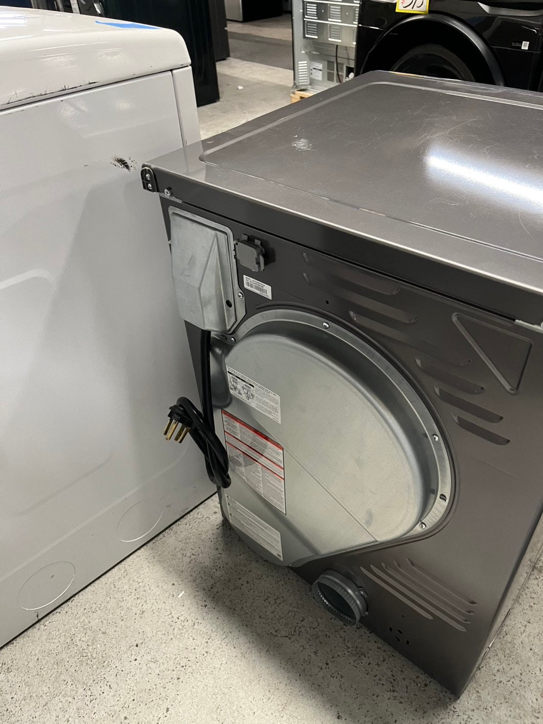 24” samsung 4.0 Cu. Ft. Electric Dryer with Smart Care in Inox Grey #24DSM2B