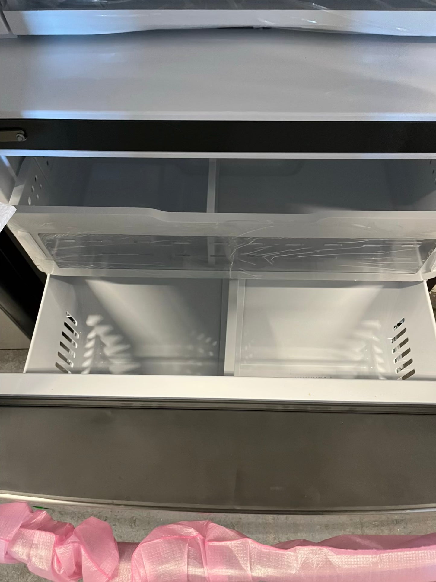Open Box 📦 GE French Door Refrigerator stainless steel w/ice water dispenser - Item number #RF627KB 36” in