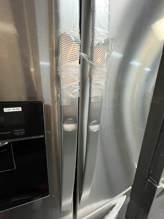 Open box 📦 New S/d LG 30 in. W 22 cu. ft. French Door Refrigerator with Water Dispenser in Stainless Steel #RFLG227L