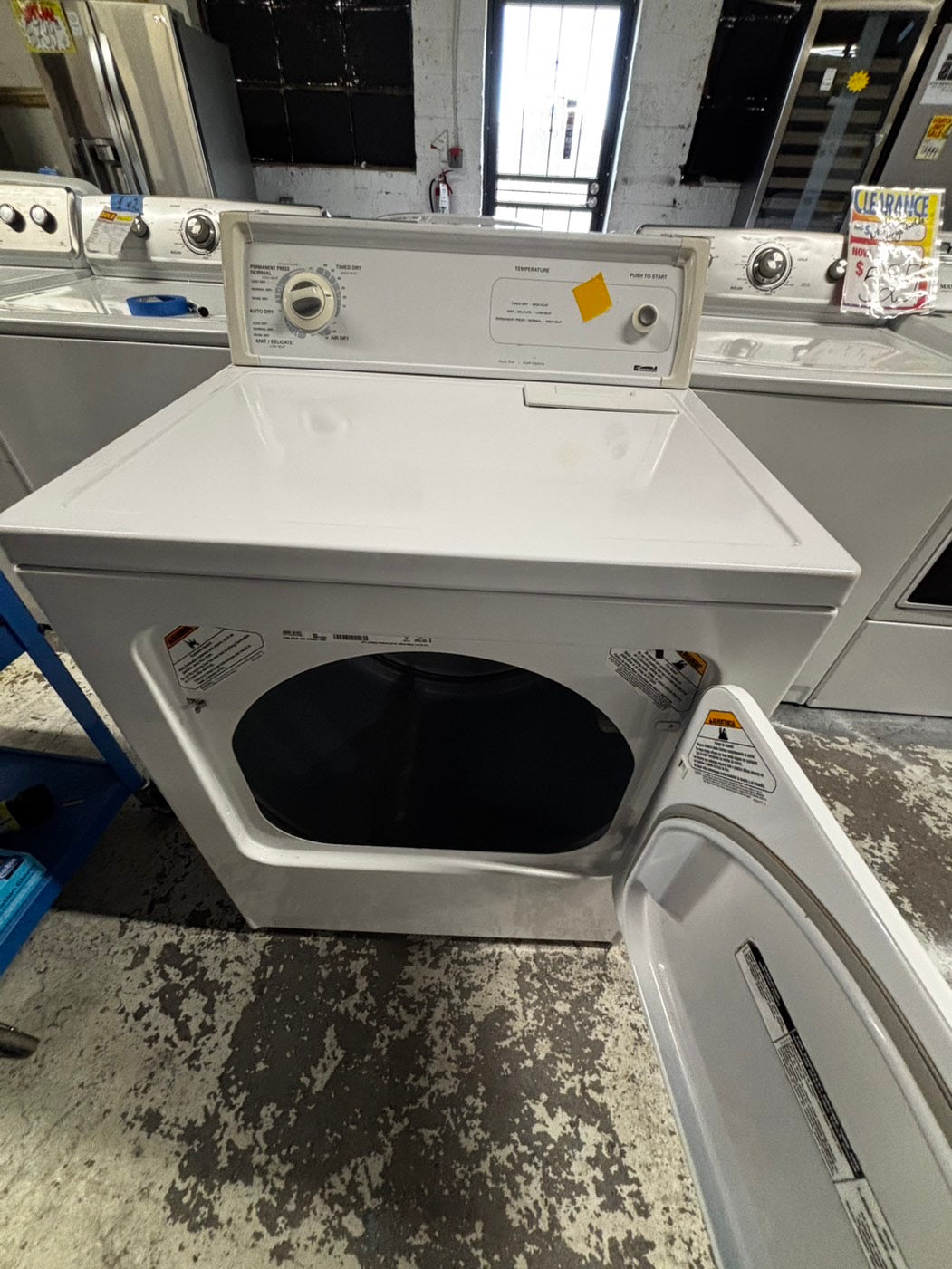 - 💥FLASH SALE⚡️Kenmore Top load electric 220v dryer side x side #DELK24B