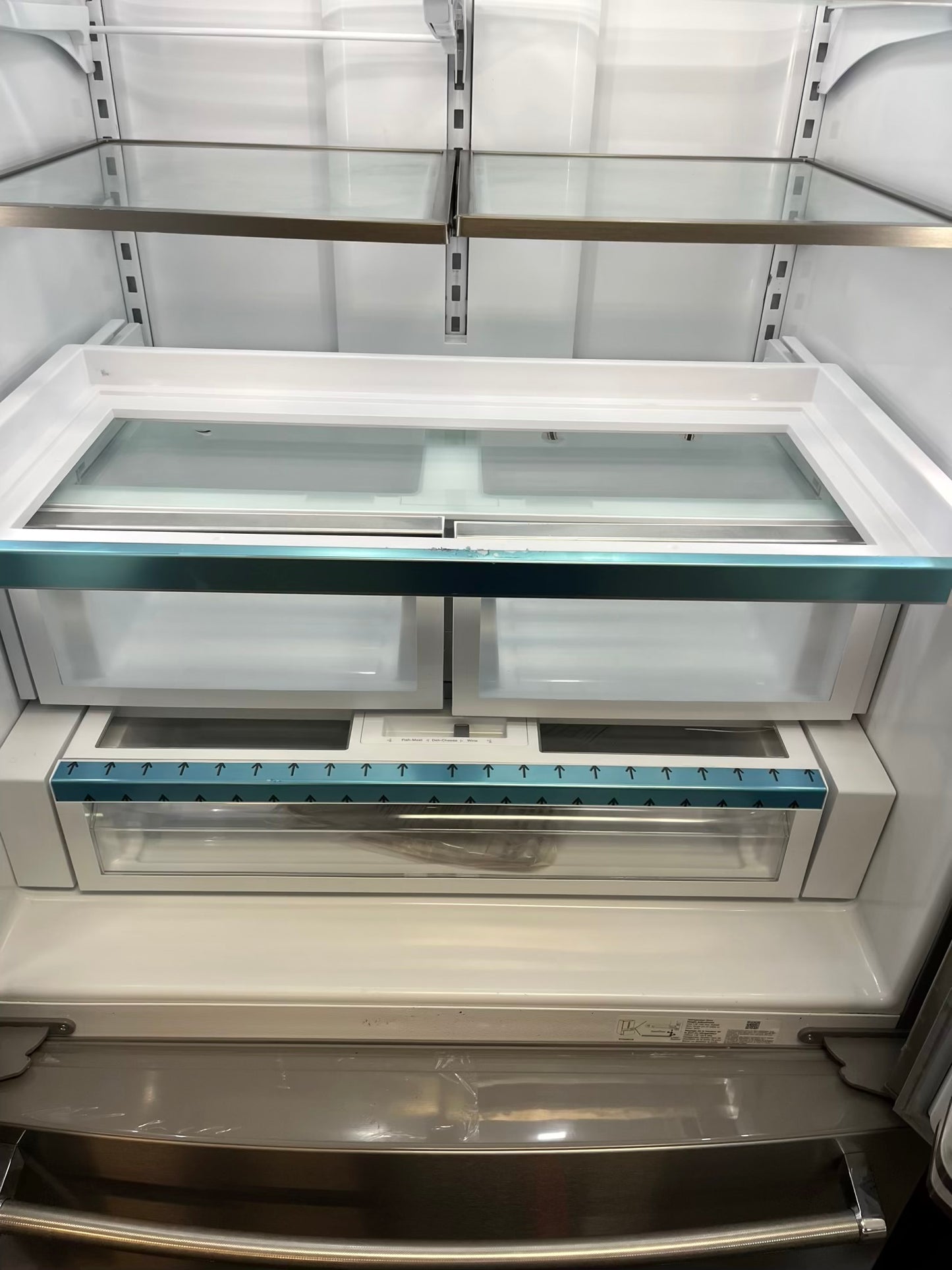 Open box | Scratch & Dent kitchenAid French door refrigerator stainless steel w/ice & water dispenser 36" # RF493JB