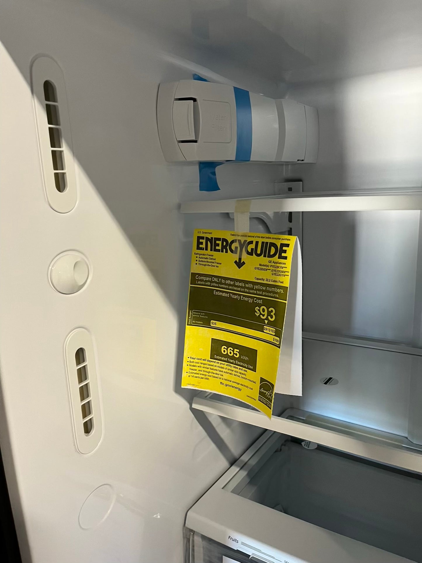 Open Box 📦 GE French Door Refrigerator stainless steel w/ice water dispenser - Item number #RF627KB 36” in