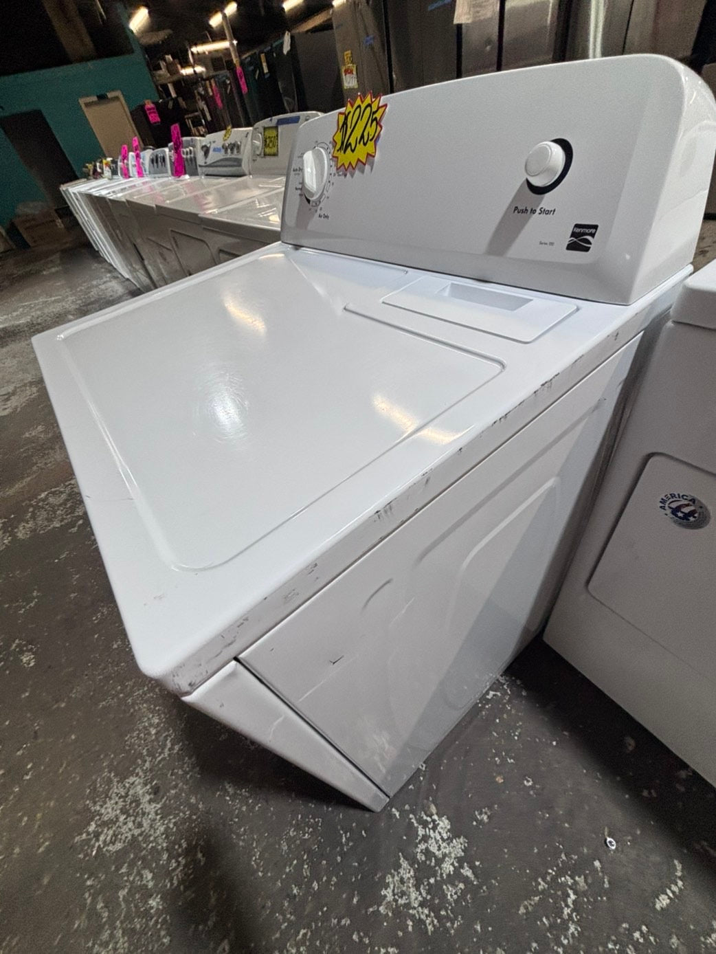 >>Kenmore 29” large capacity electric dryer 220v side by side used-refurbished #KEDH22B