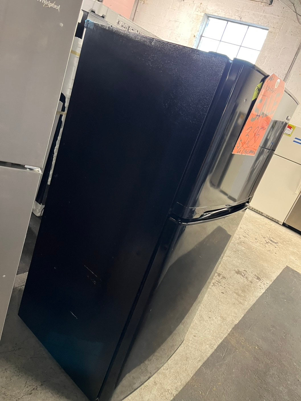 🥳🎉=Kenmore 30” top freezer refrigerator black used refurbished 30” #RZF306B