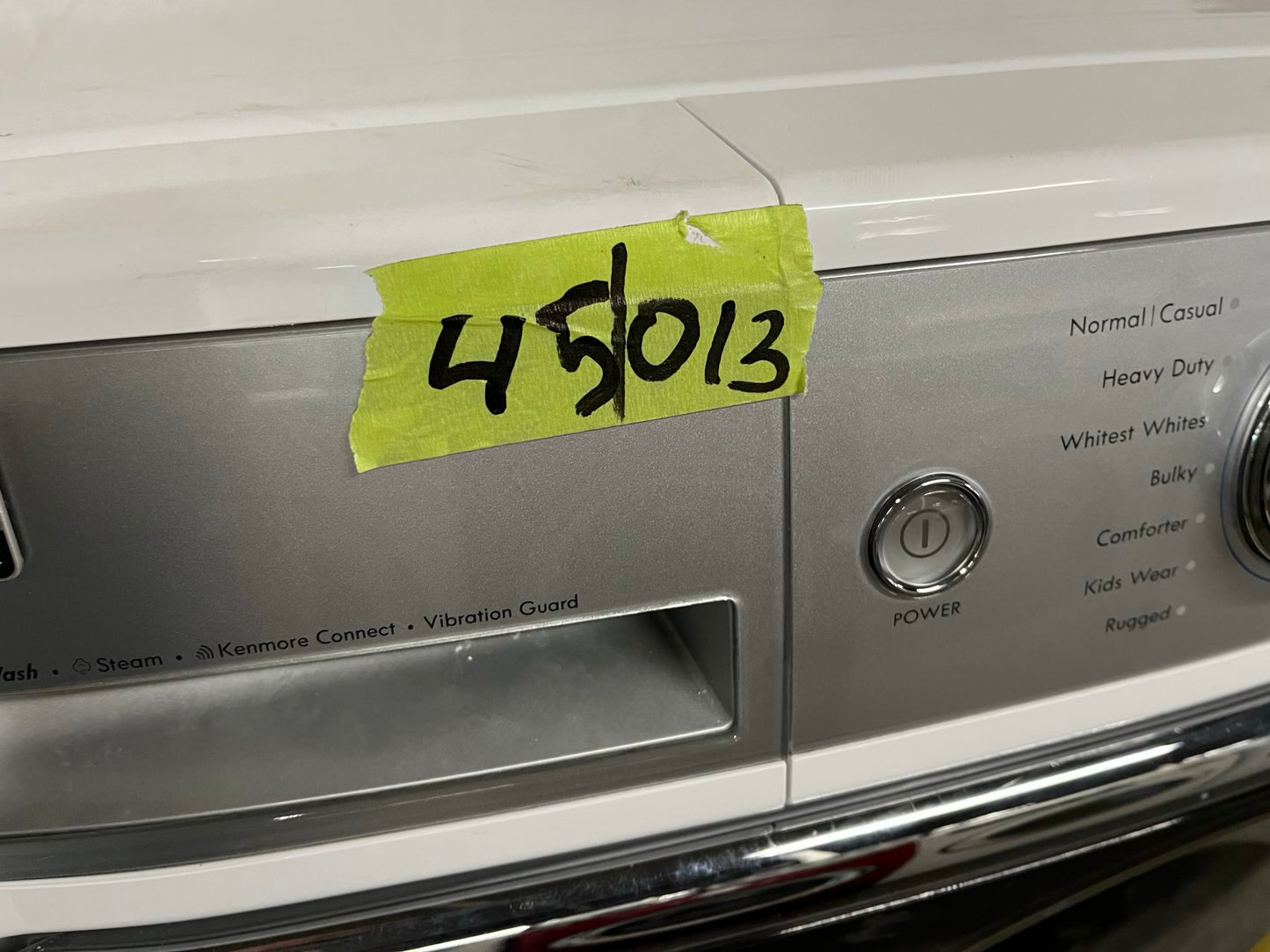 Kenmore Elite front load washing machine large capacity stainless steel drum stackable 29" #W406VB