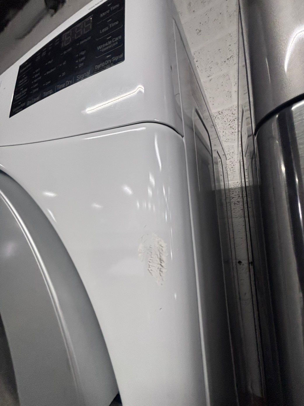 >*LG washer large capacity & dryer set electric 220v front load stackable or side by side - sensor dry in white #WLYT6BSET