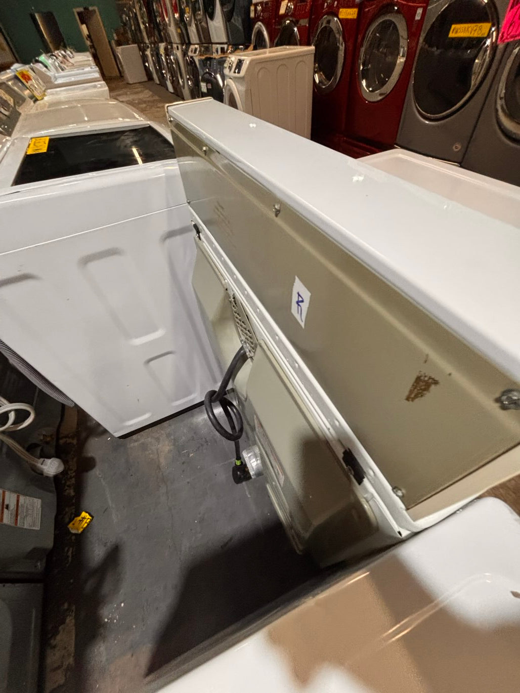 }SALE🎈Kenmore 29” extra large capacity side x side large capacity electric 220v dryer in white 29”Refurbished #KDEX81B