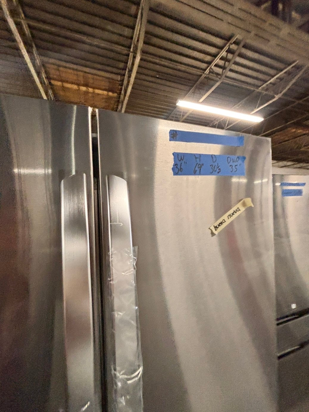 >special🎈New open box LG -French Door Smart Refrigerator with ice maker & water dispenser - Stainless Steel #RFLG33YB