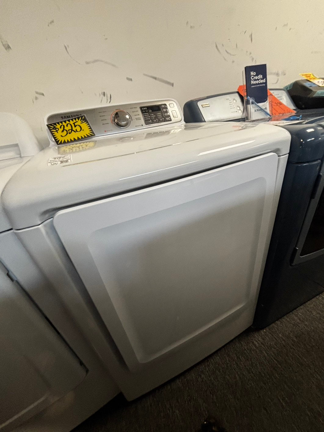-Samsung electric dryer side by side large capacity 27" Refurbished -used #ED779PL