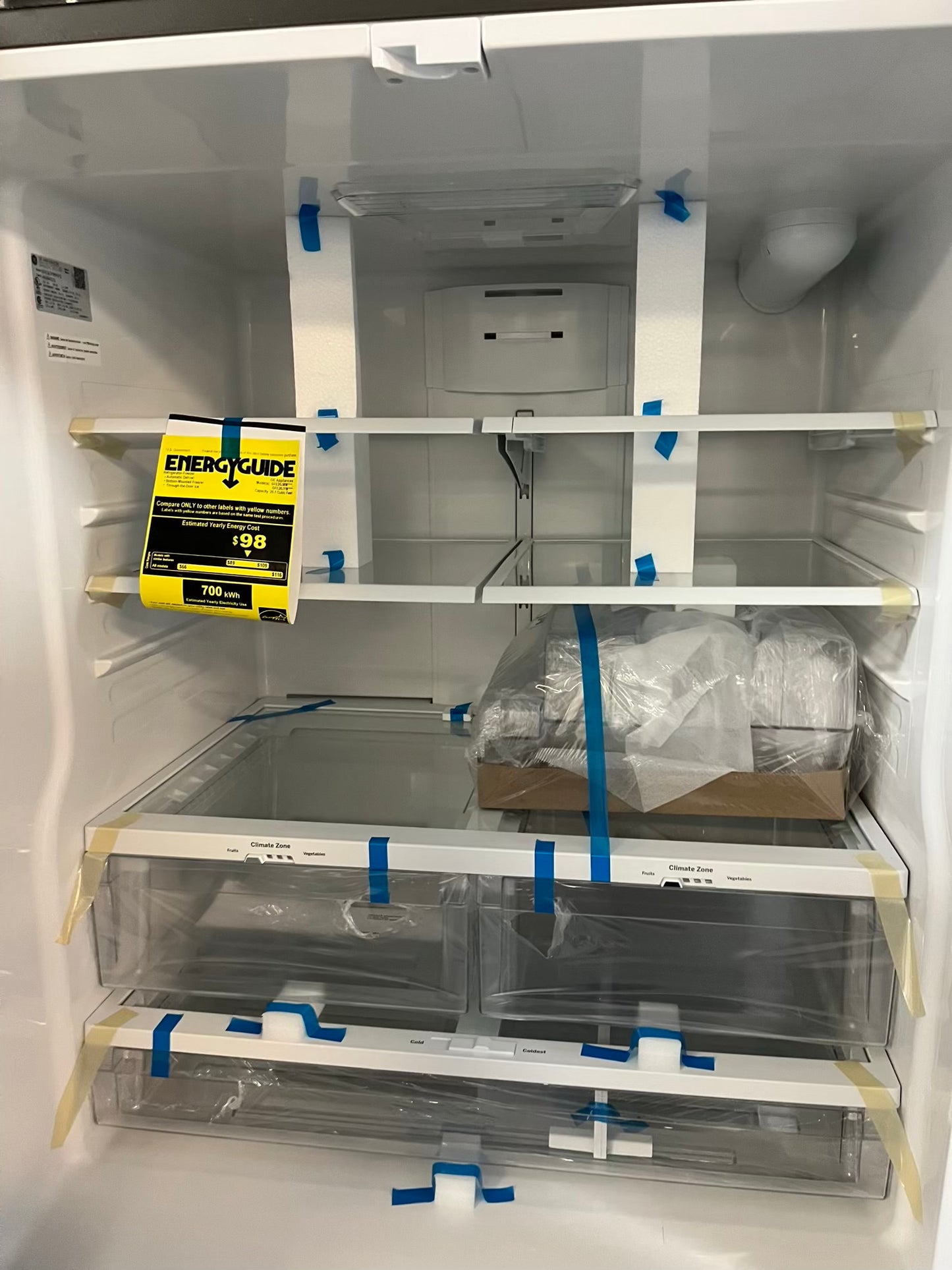 Open Box 📦 | Scratch & Dent GE french door Refrigerator w/ice water dispenser stainless steel 36” #RF628D