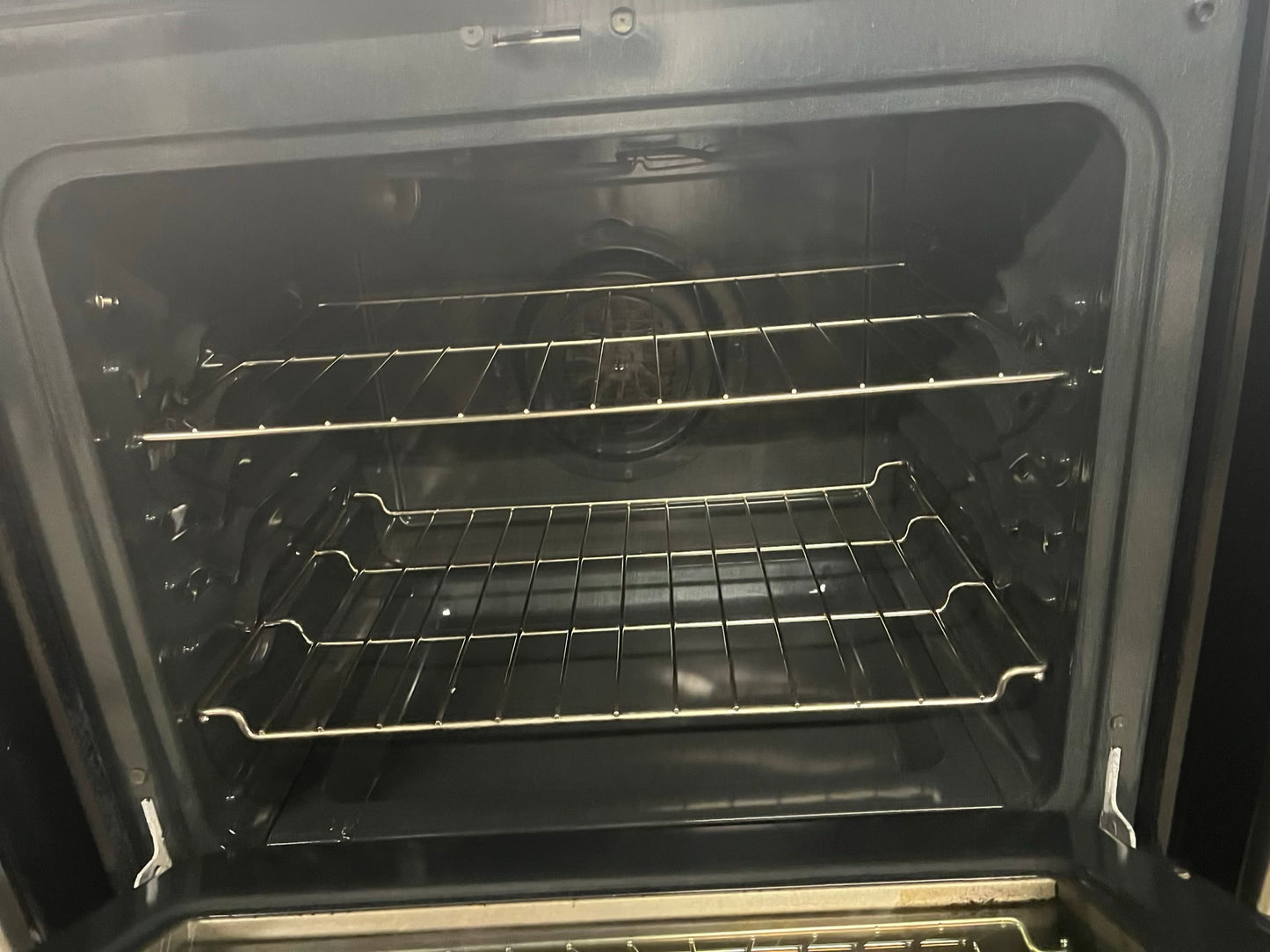 - Frigidaire electric range stainless steel 5 burner warm zone bake broil self clean 30” item number #ER934QB