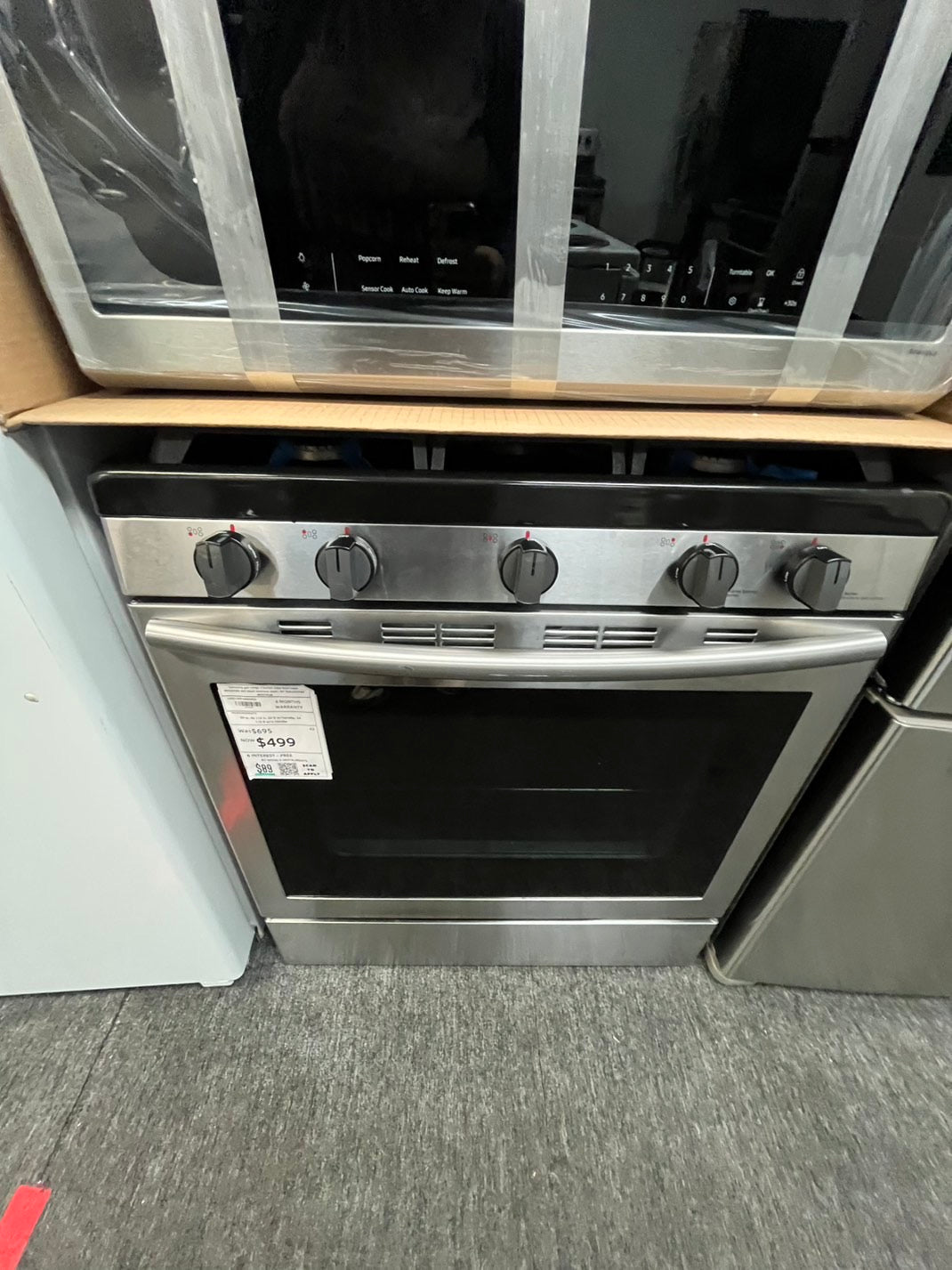🔥Flash Sale🔥 Special Offer | Samsung kitchen combo / furnished Refrigerator, gas range, New microwave and dishwasher -💥4 appliances💥#RFGSDWMC12L
