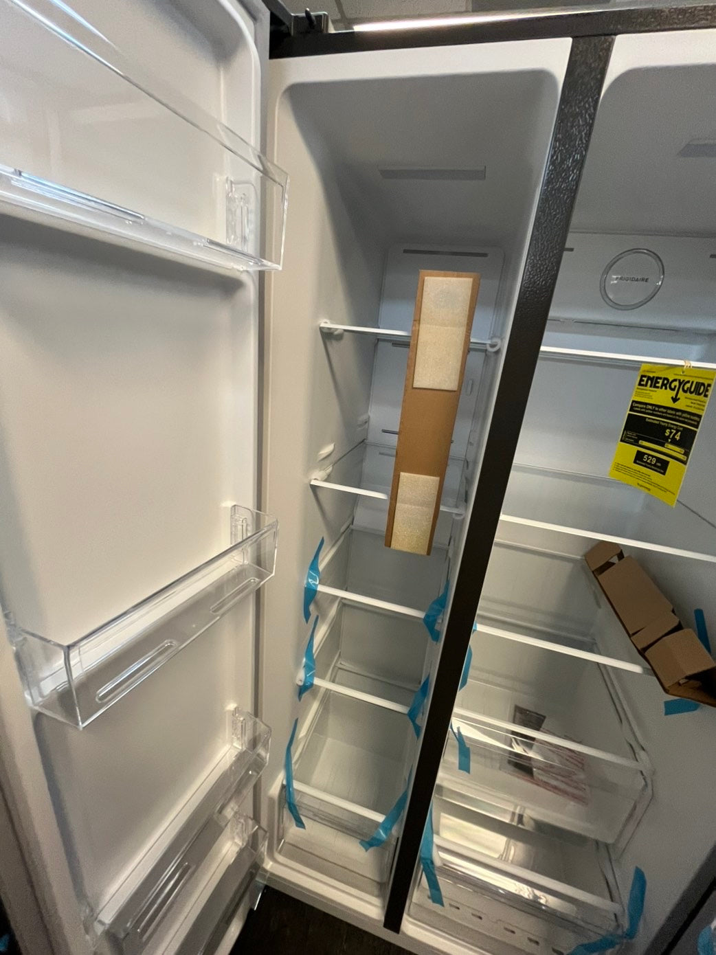Open box 🔥Flash Sele🔥| Scratch & Dent Frigidaire side x side refrigerator stainless steel 36" 21.4 cu.ft. #RF259L