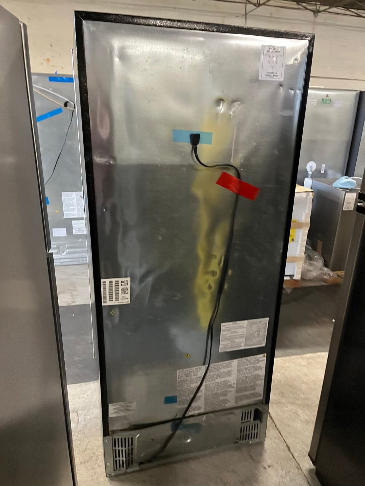 - Frigidaire Top freezer Refrigerator stainless steel 30" #RF207GB