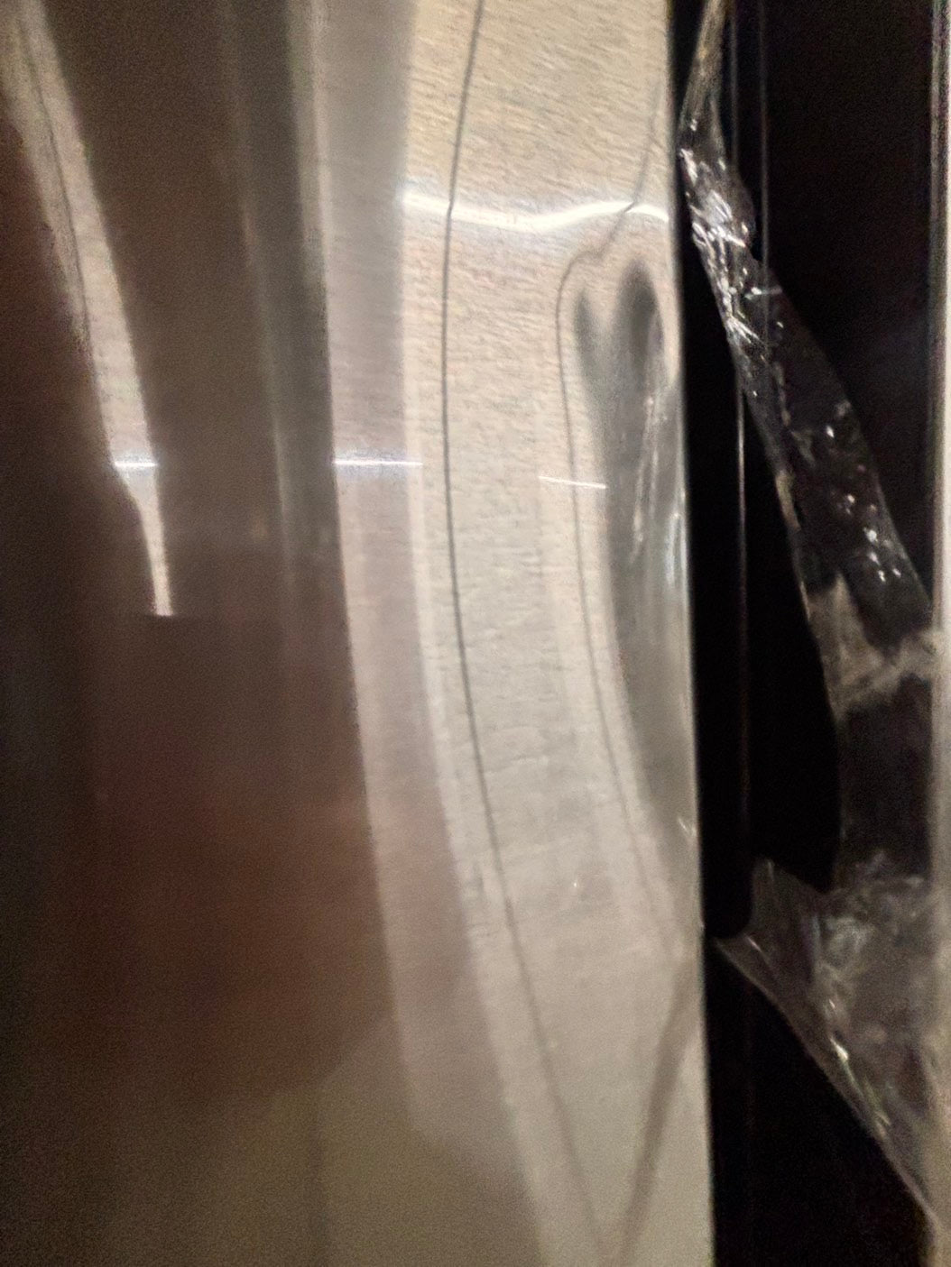 >special🎈New open box midea (costumer return )27cu.ft in Cu. Ft. French Door Smart Refrigerator with ice maker & water inside - Stainless Steel #RFN45YB