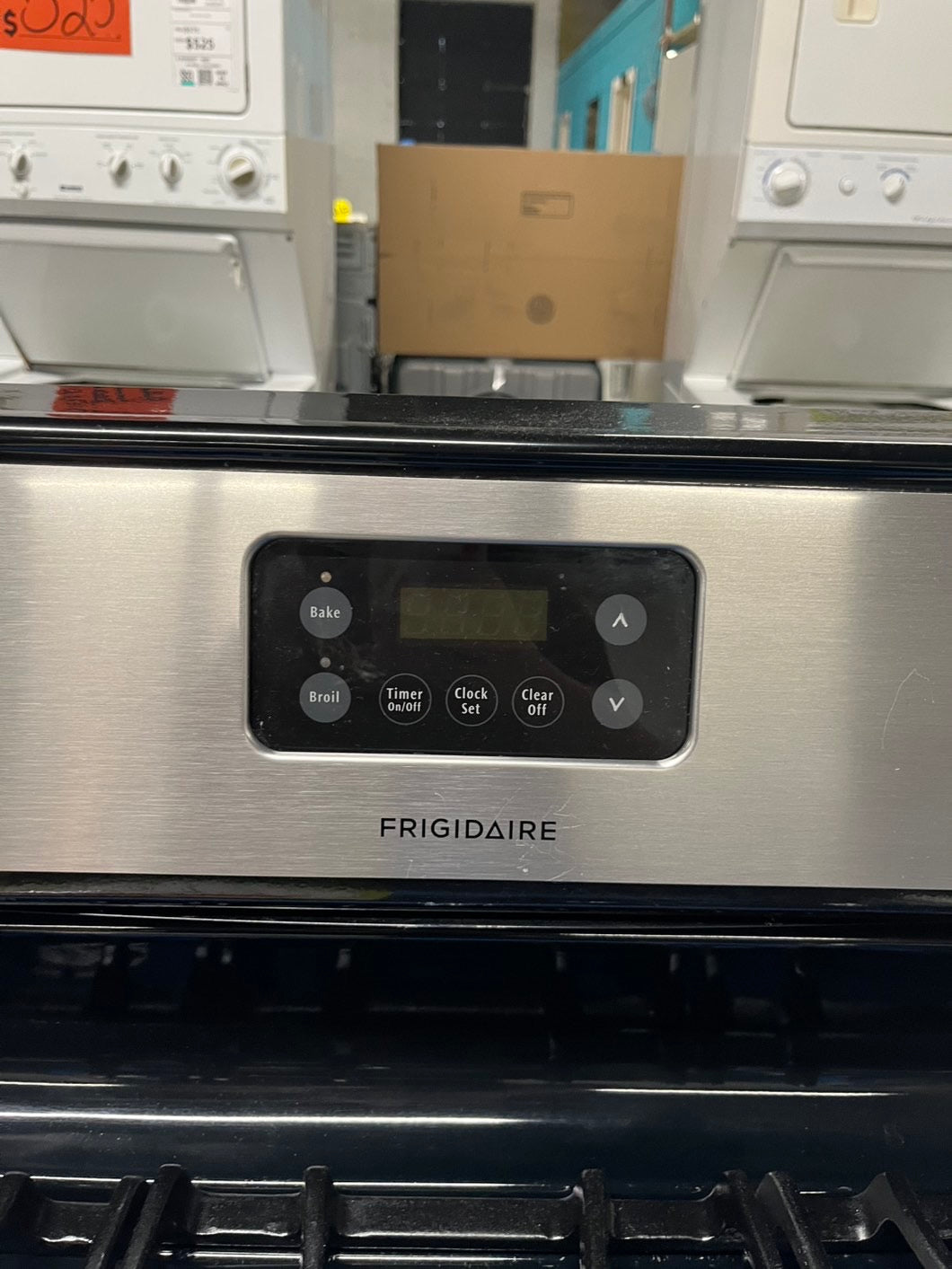 💥FLASH SALE ⚡️Frigidaire gas range 5 burner bake broil stainless steel Refurbished 30" Refurbished #GRS67B