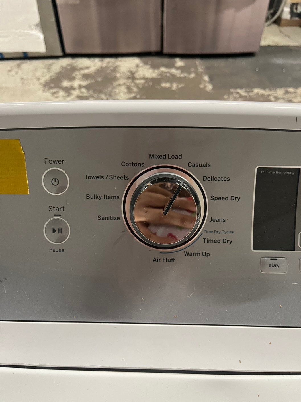- Ge Top load dryer side by side electric 220v large capacity 27" in Refurbished #ED75B