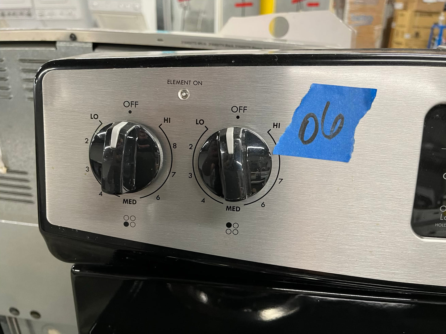 Kenmore electric 220v range coil 4 burner bake broil self clean stainless steel 30" #ER488KB Refurbished