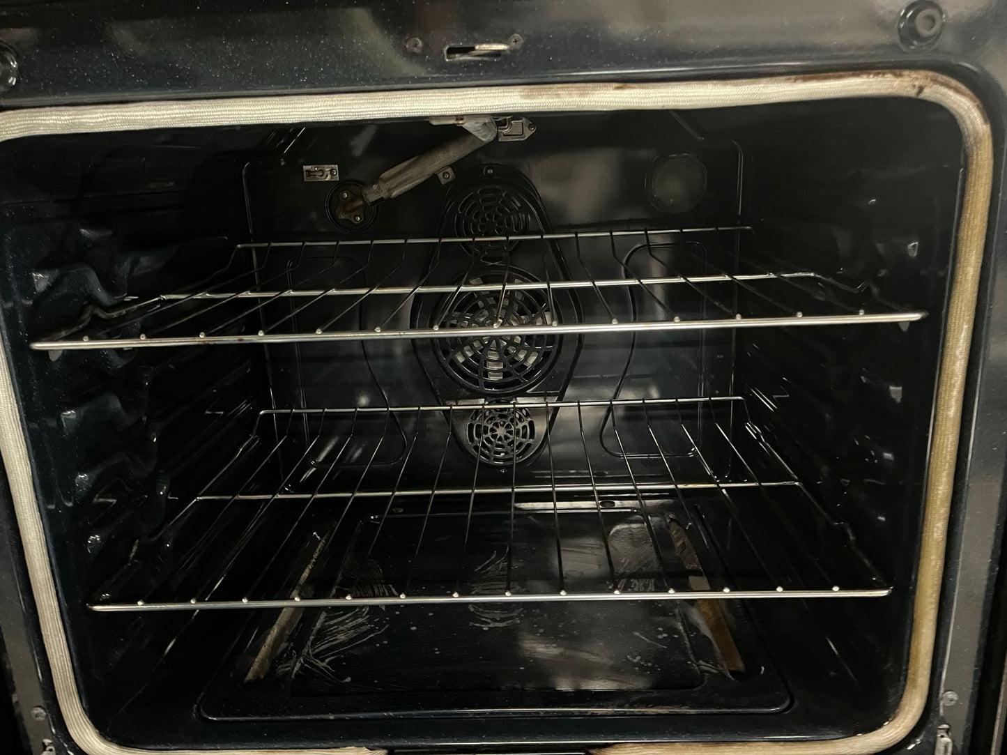 - Samsung range 5 burner convection roast bake broil dehydrate self clean stainless steel 30" #GR237TNB