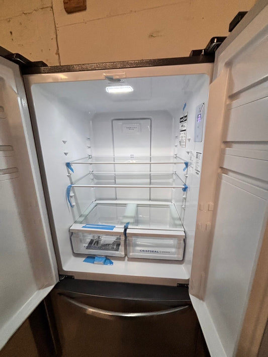 >frigidaire Open box 📦 New S/d 31.5 in. 18 cu. ft. Counter Depth French Door Refrigerator in Fingerprint-Resistant Stainless Look #RYFG18LB