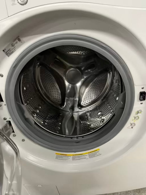 LG washer & dryer set electric 220v front load stackable in white 30” in Refurbished #WD932HB
