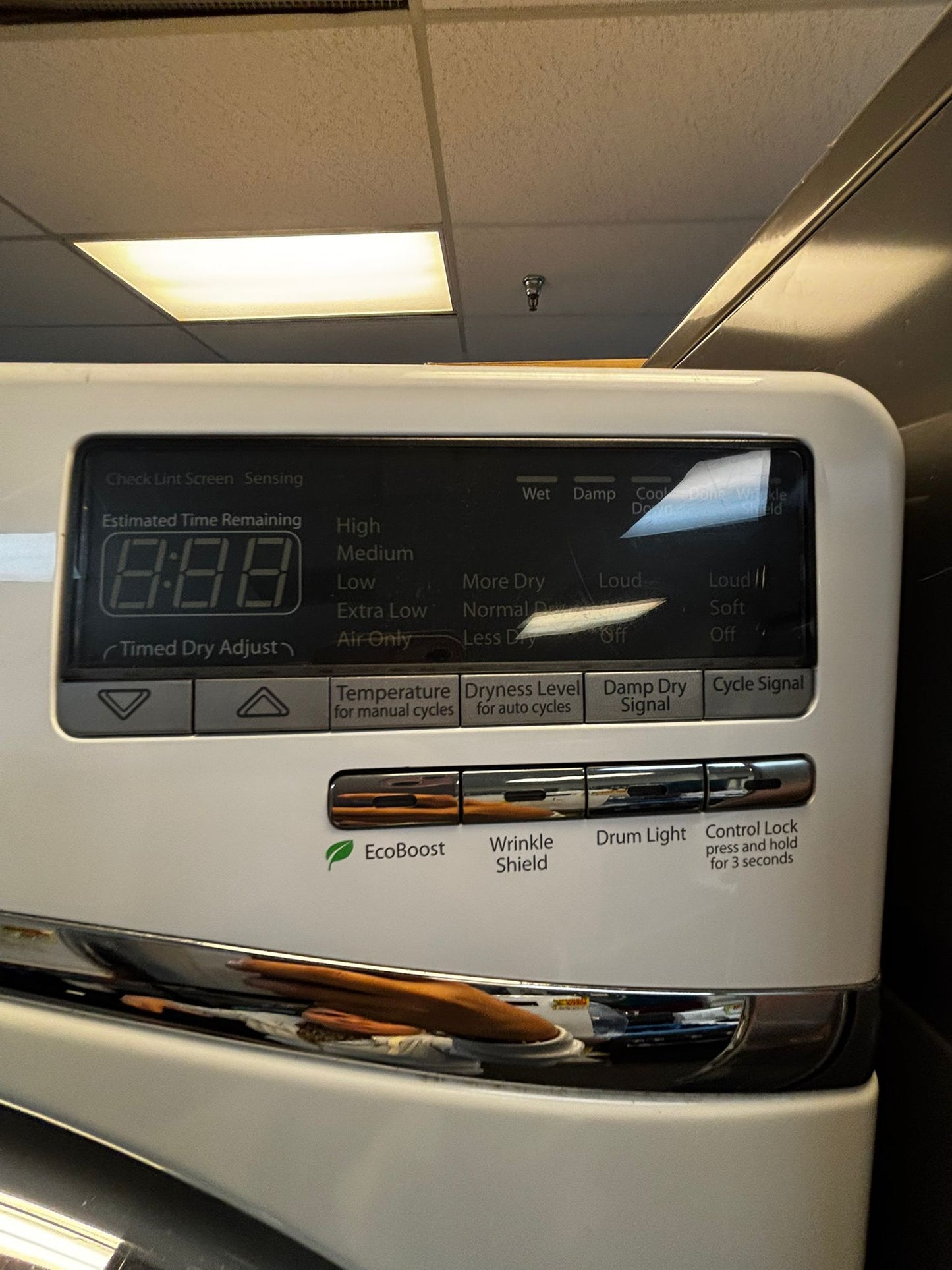 Whirlpool front load washer & dryer set electric 220v stackable large capacity #WD932LB