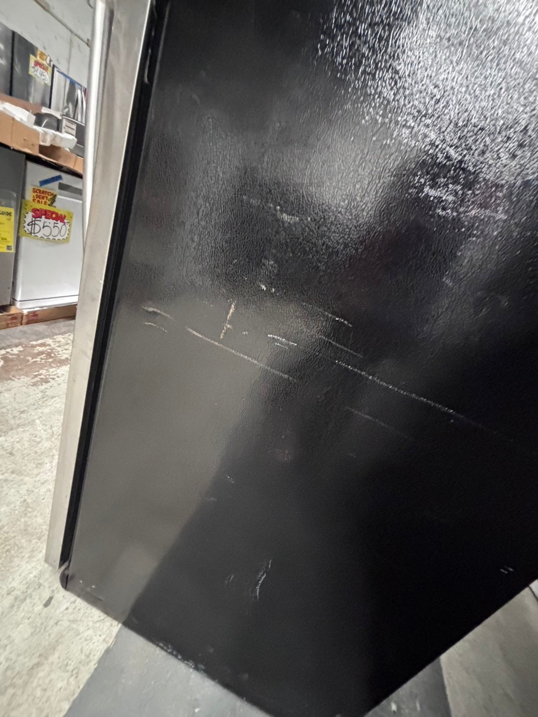 >Frigidaire 21cu.ft -top freezer refrigerator stainless steel -used refurbished 30” #RFH916B