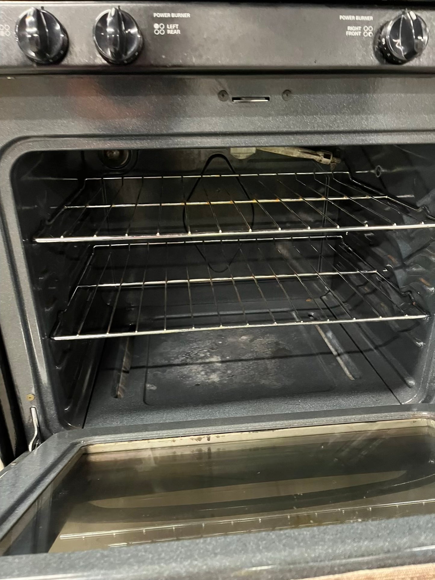 - Kenmore Gas range Propane 4 burner stainless steel warm hold bake broil 30" Refurbished #GR393UB