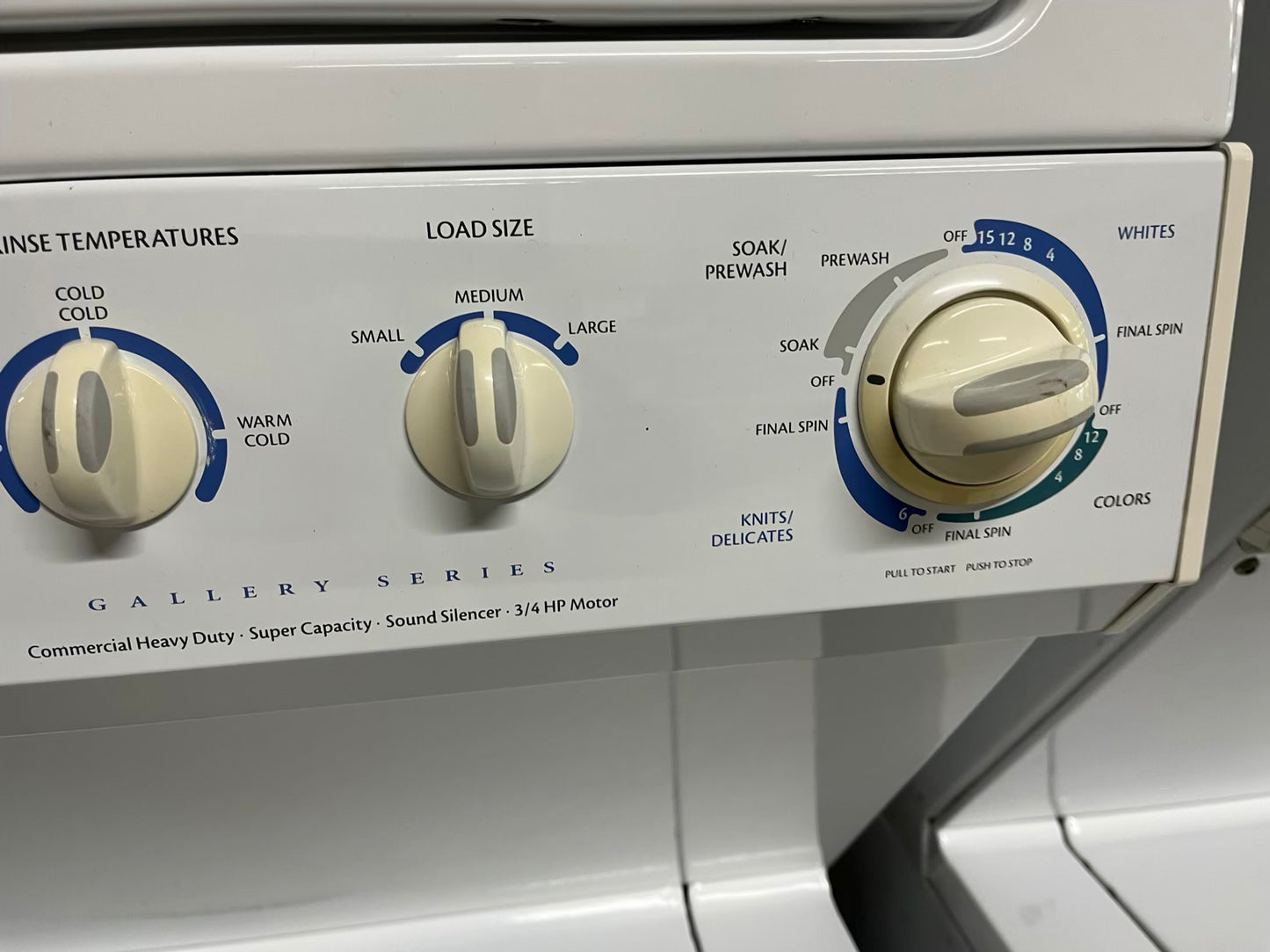 Frigidaire laundry center GAS washer & dryer set 27" #LC595HB