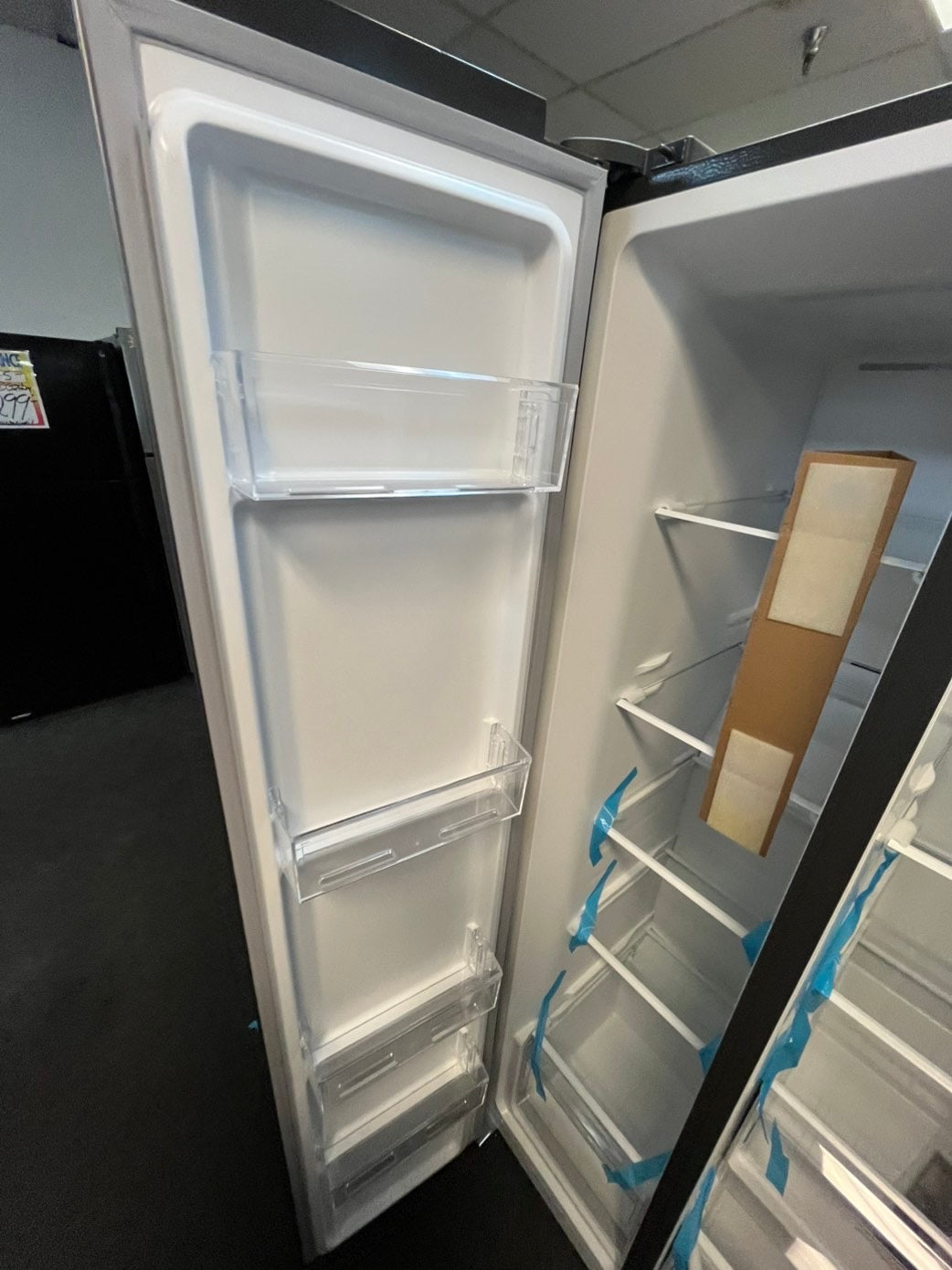 Open box 🔥Flash Sele🔥| Scratch & Dent Frigidaire side x side refrigerator stainless steel 36" 21.4 cu.ft. #RF259L
