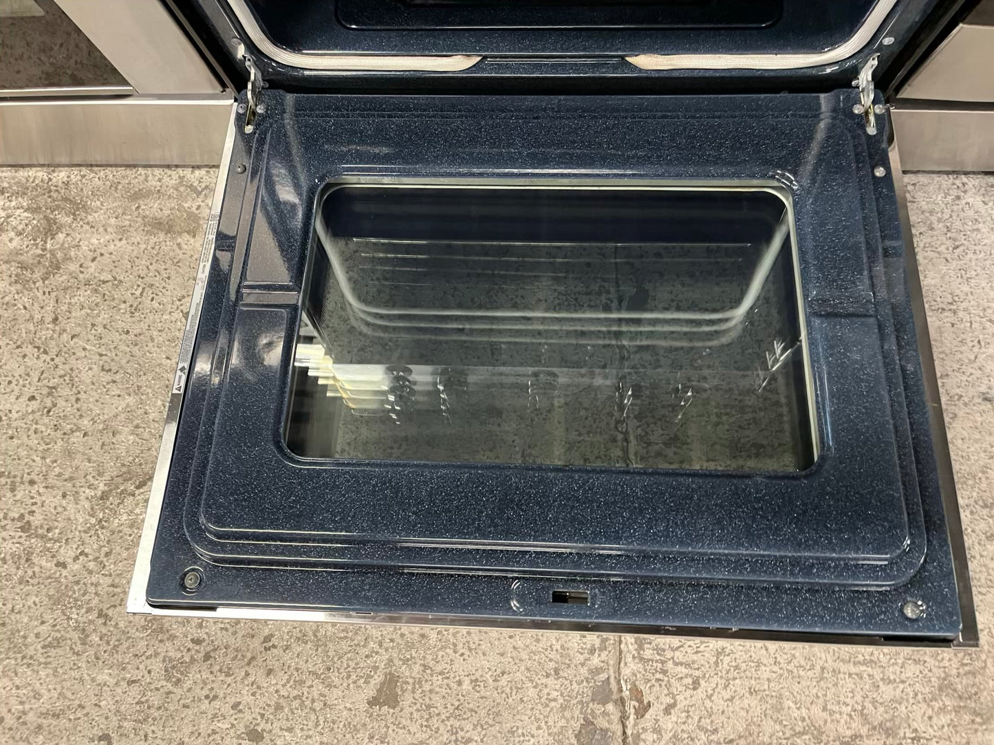 Samsung gas range 5 burner bake broil roast dehydrate self clean stainless steel I 30" Refurbished #ER276UB