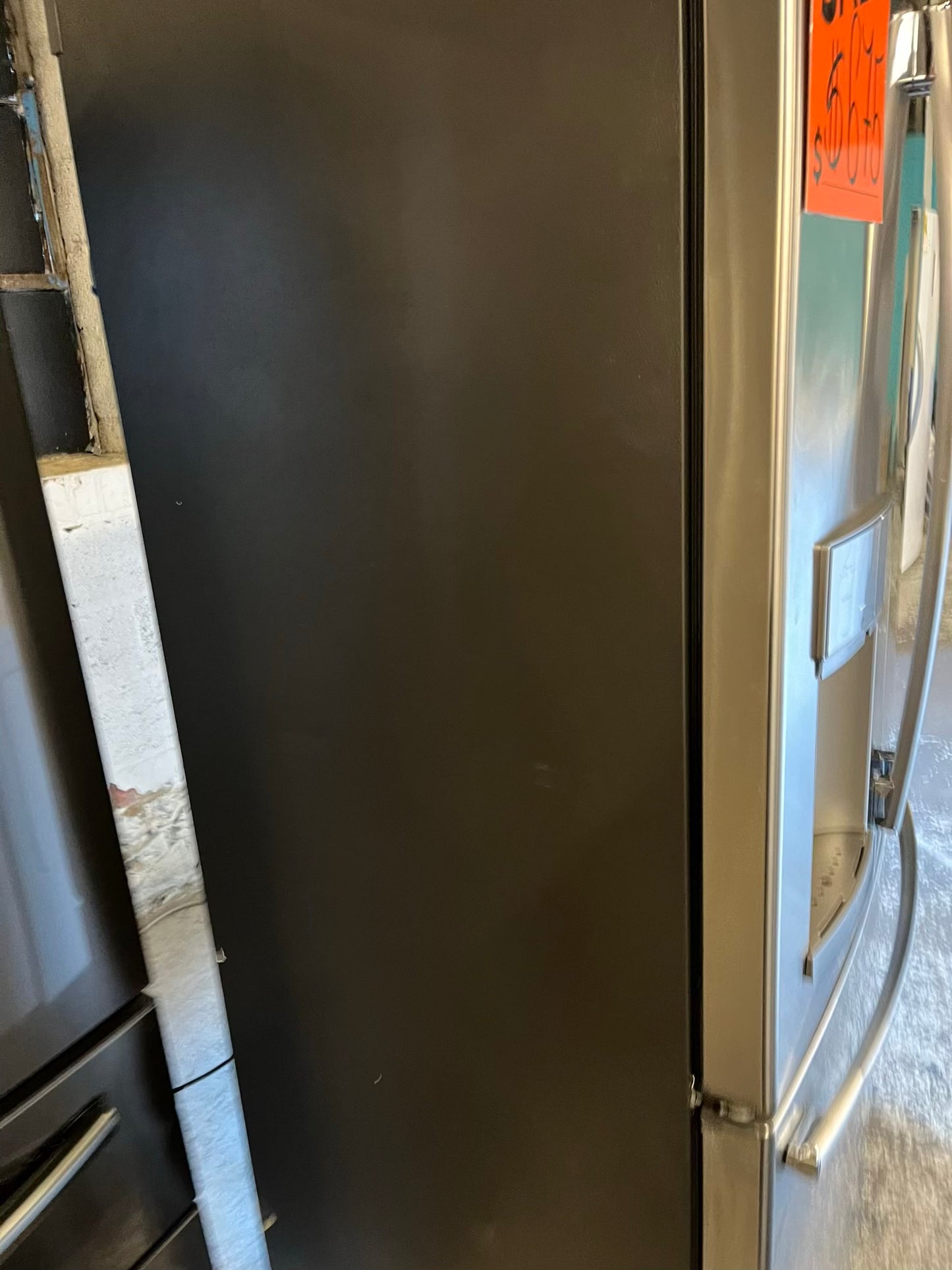 - GE French door Refrigerator counter depth stainless steel w/ ice water dispenser 36" #RF529LB