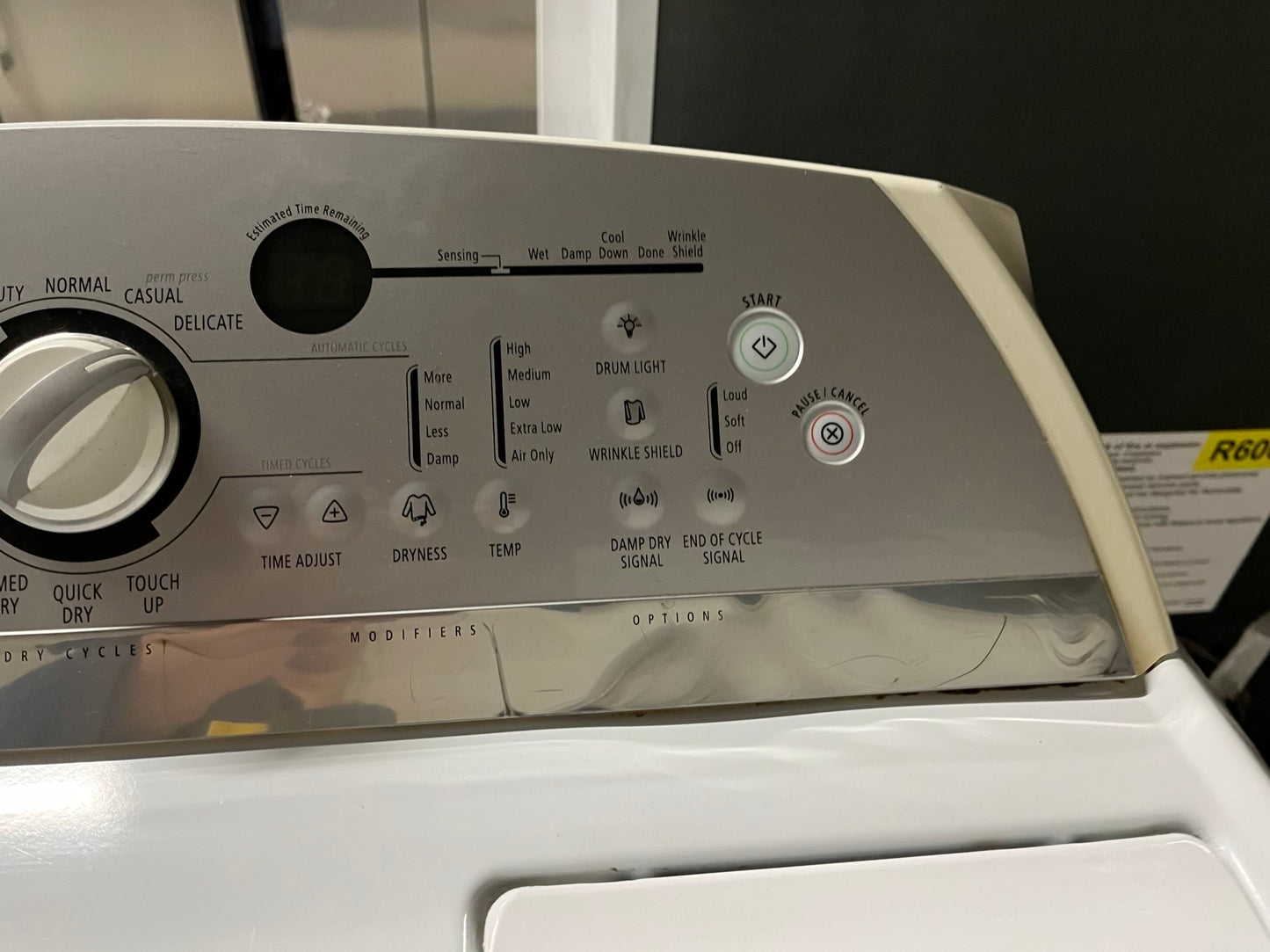 - Whirlpool Cabrio electric 220v dryer side x side large capacity #ED066GB
