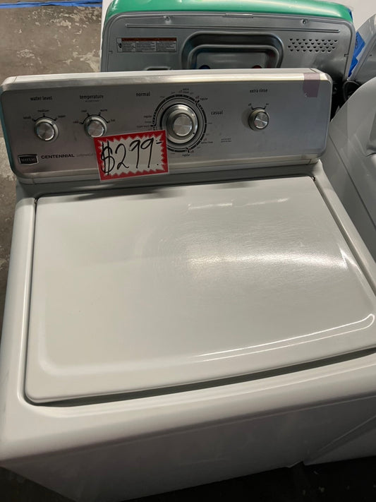 =🎉🥳maytag Top load washing machine w agitator 27" used-Refurbished #WPG26B