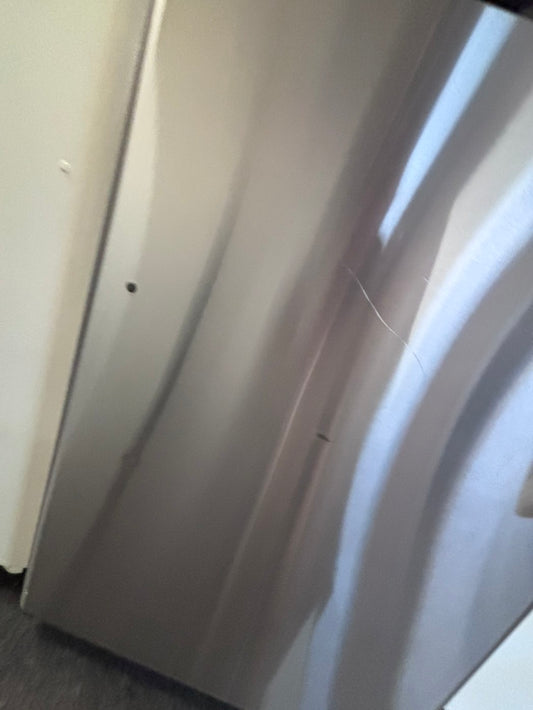 >>GE 33” x 67”h x 28” depth Top freezer fridge ,stainless steel used-refurbished #RRYE33L