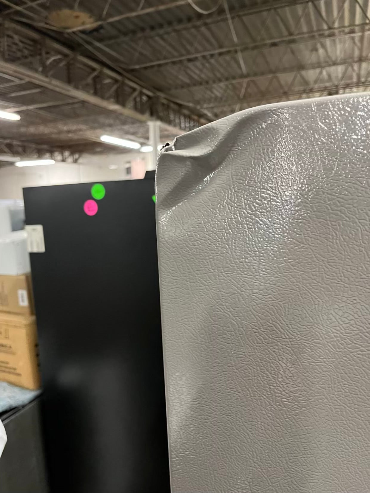 Open Box Frigidaire Profissional side x side Refrigerator stainless steel w/ice water dispenser 36" counter Depth #RE775VB