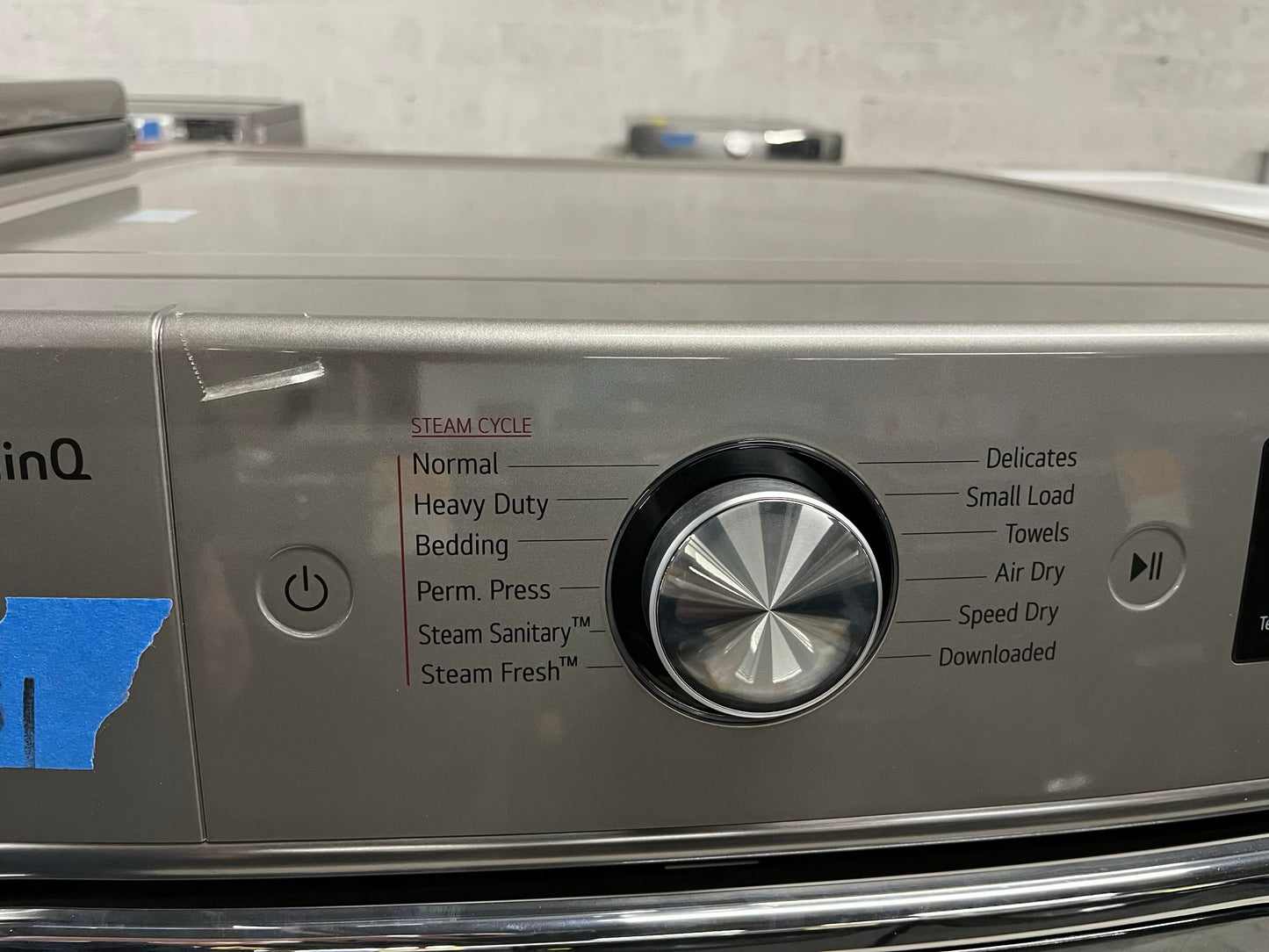 - Open Box 📦 LG Thing washer & Dryer electric 220v Set front load jumbo size stainless steel drum large capacity 29" #WD730GB-TR