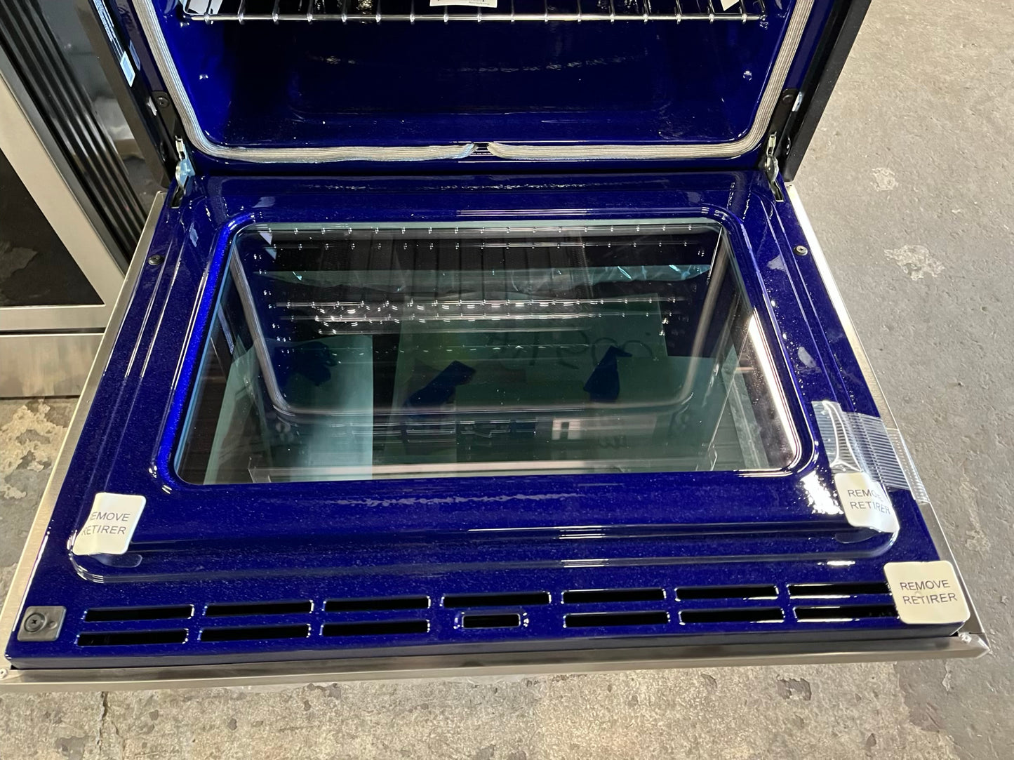 - Open Box 📦 | scratch & dent LG 9.4 cu. ft. Smart Double Wall Oven with InstaView®, True Convection, Air Fry, and Steam Sous Vide Go to  Model #WDEP9427F