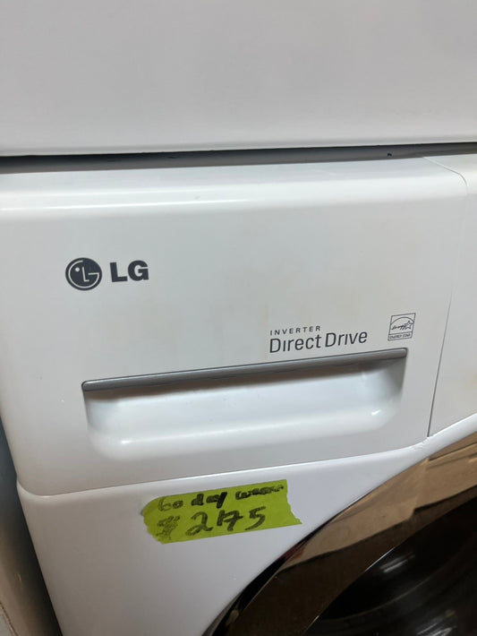 =💥On sale💥LG Direct Drive front load steam washer 4.0cu.ft stainless steel drum used-refurbished #FWLHT40BL