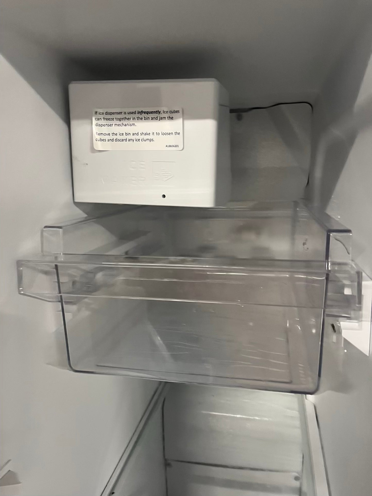 Open Box 📦 | scratch & dent Frigidaire side x side refrigerator w/ice water dispenser inside stainless steel 36" #RF505RB