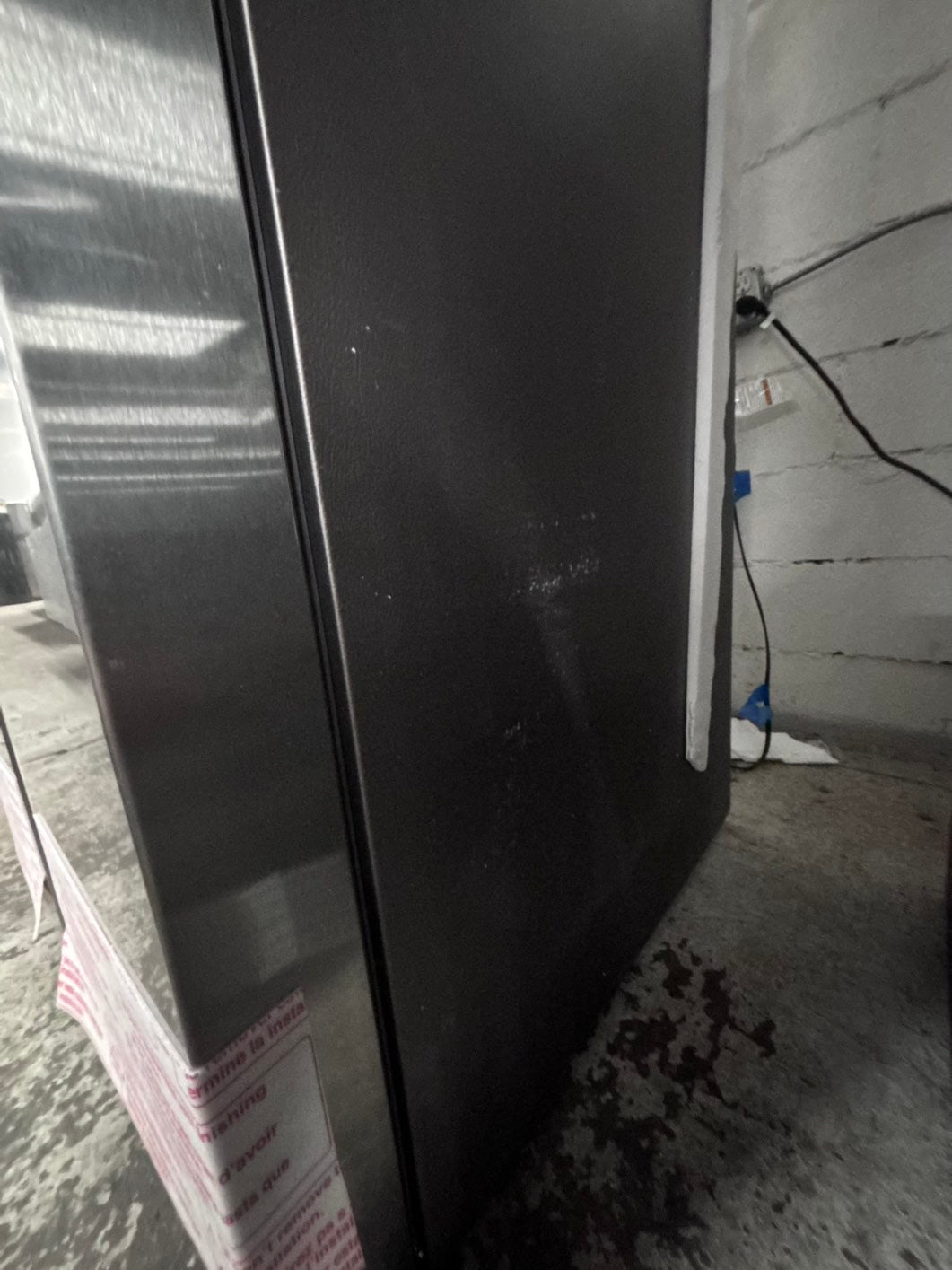 >Open box 📦 New S/d Samsung 36 in. 28 cu. ft. Standard Depth Smart Side by Side Refrigerator in Fingerprint-Resistant Stainless Steel #RFSAX8PL