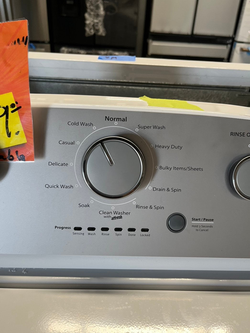 - 💥FLASH SALE⚡️Whirlpool Top load washing machine side x side large capacity w agitator 27" Refurbished #WS222B