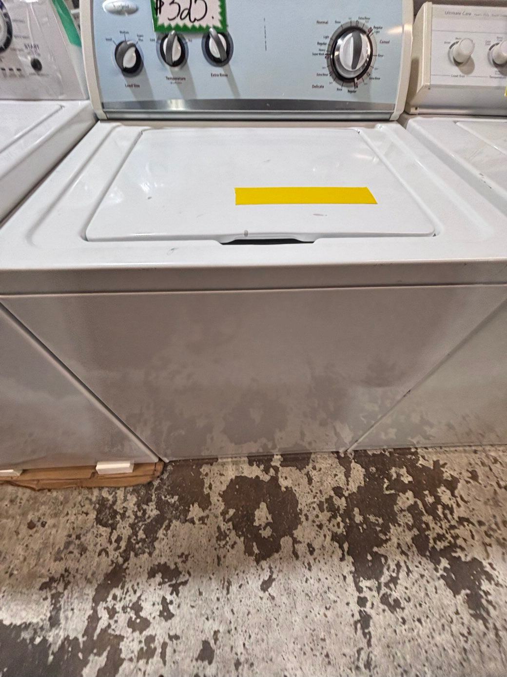 } whirlpool Top load washing machine w agitator 27" in good condition,working 💯 used-Refurbished #TW2141B