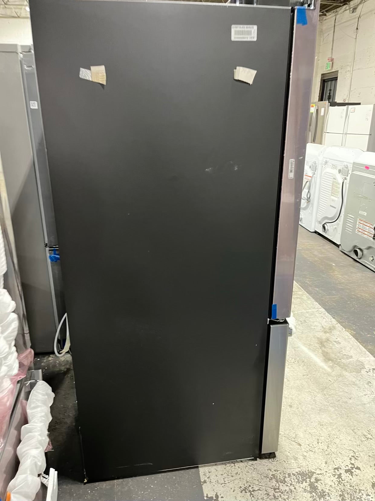 Open Box Frigidaire Profissional side x side Refrigerator stainless steel w/ice water dispenser 36" counter Depth #RE775VB