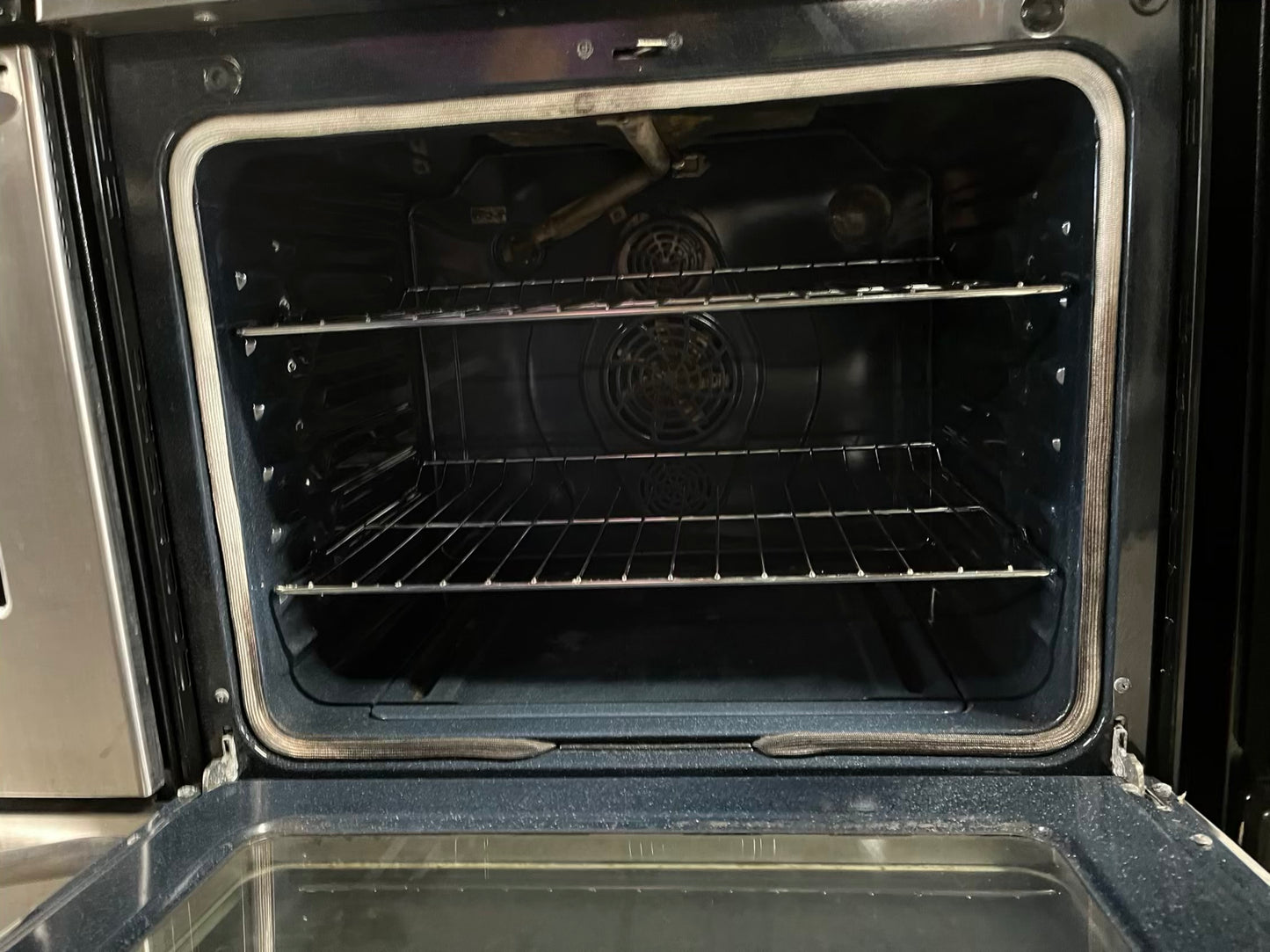 - Samsung Gas range 5 burner convection bake roast broil dehydrate self clean Refurbished 30" #GR219UB