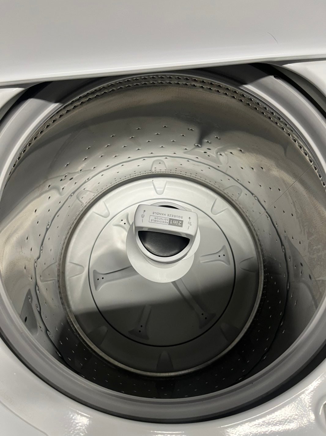 Kenmore Top load washer machine side x side large capacity Stainless steel Drum w agitator 27" Refurbished #WMQ12B