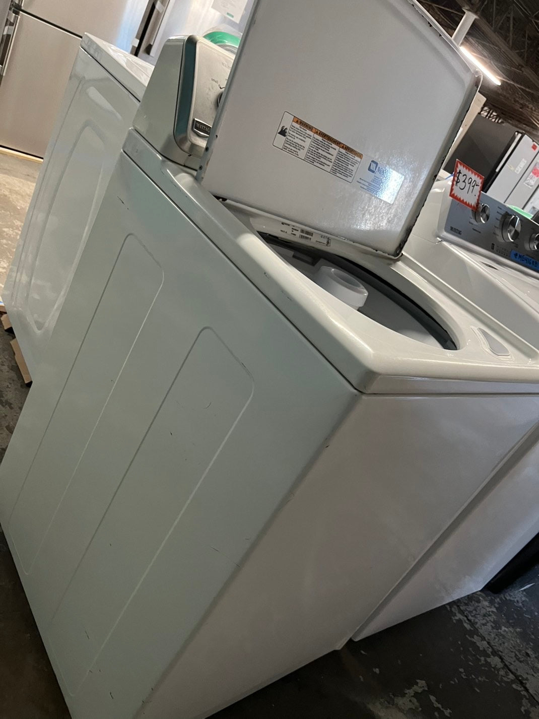 =🎉🥳maytag Top load washing machine w agitator 27" used-Refurbished #WPG26B