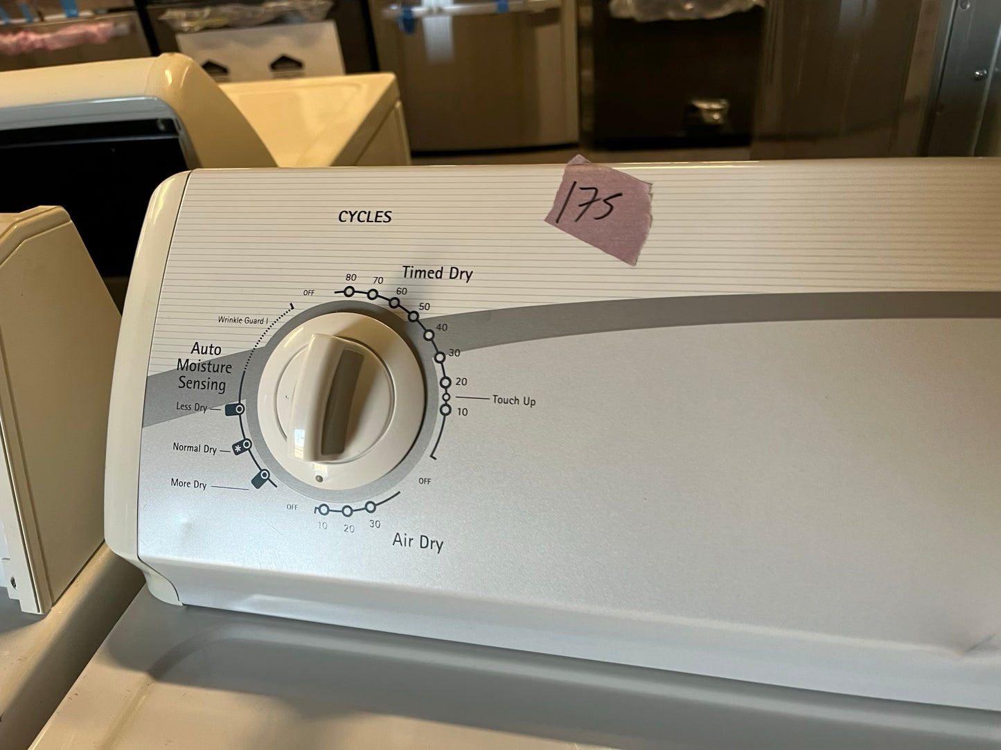 - Kenmore electric 220v dryer side x side #WD930NB