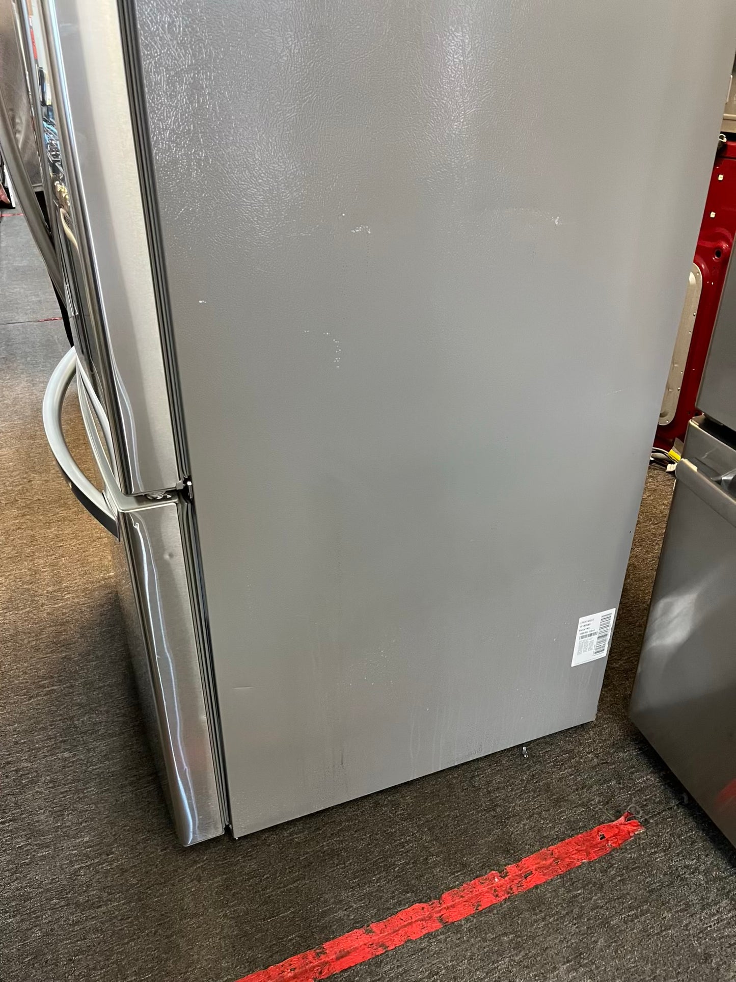 Used | Refurbished LG french door refrigerator stainless steel w/ice water dispenser 36" #RF504DL